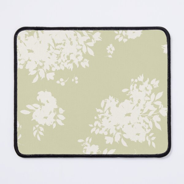 Item preview, Falling Floral Pattern in Key Lime designed and sold by ThisArtMama.