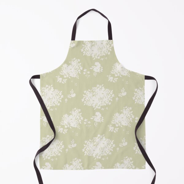 Item preview, Falling Floral Pattern in Key Lime designed and sold by ThisArtMama.