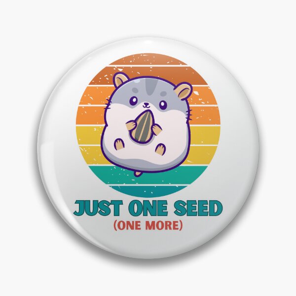 Item preview, Just One More Seed Funny Hamster Lover Gift designed and sold by CleanDecor.