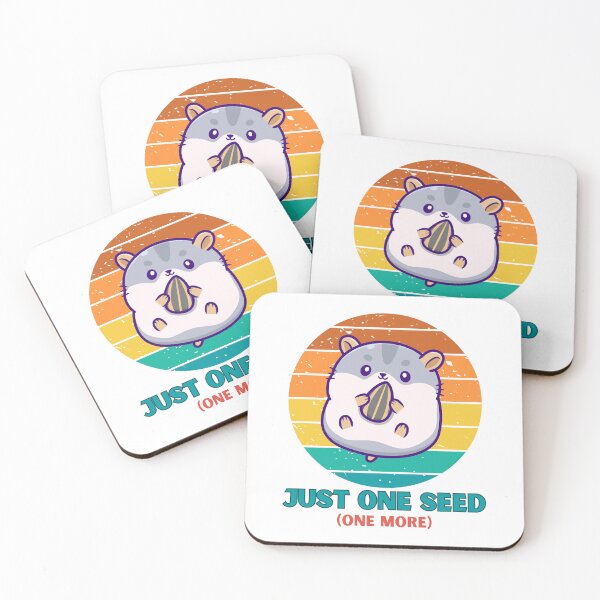 Item preview, Just One More Seed Funny Hamster Lover Gift designed and sold by CleanDecor.