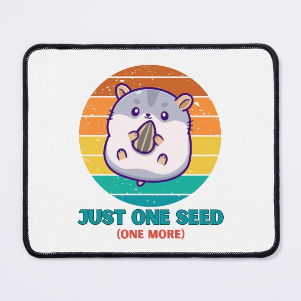 Item preview, Just One More Seed Funny Hamster Lover Gift designed and sold by CleanDecor.