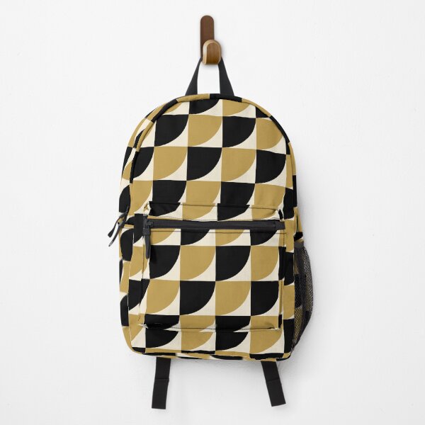 Item preview, Art Deco Quarter Circle Pattern | Gold Black Tile Seamless Geometric Luxe designed and sold by Dino-Lune.