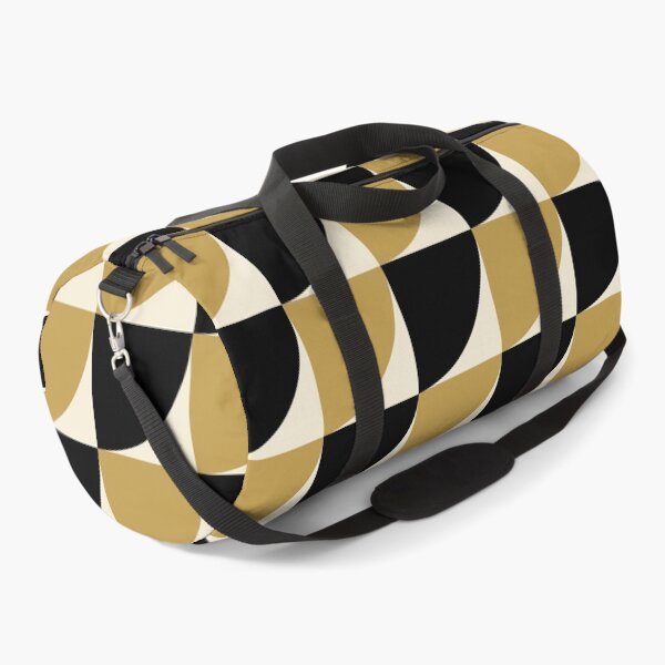 Item preview, Art Deco Quarter Circle Pattern | Gold Black Tile Seamless Geometric Luxe designed and sold by Dino-Lune.