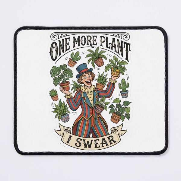Item preview, Juggling Houseplants One More Plant I Swear Humor designed and sold by EKHOAISTORE.