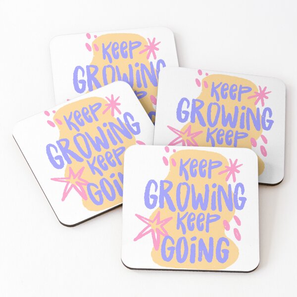 Item preview, Keep Growing, Keep Going | Motivational Quotes | Inspirational Quotes | Motivational Stickers designed and sold by PrintEveryday.