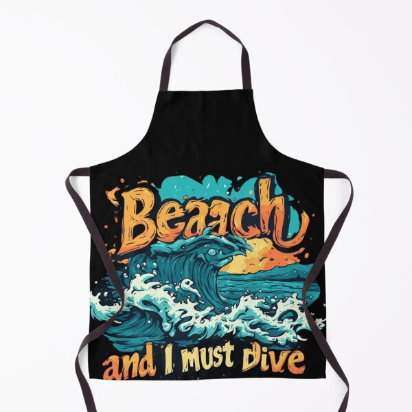 Item preview, Beach is waving and I must dive in designed and sold by Jsw-speedartja.