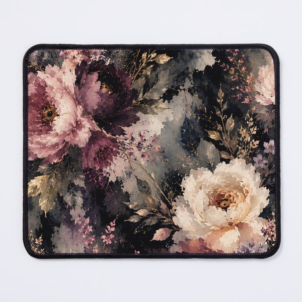 Item preview, Dark Moody Floral Watercolor Pattern designed and sold by ArtStyleAlice.