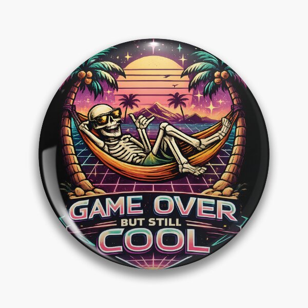 Item preview, Game Over But Still Cool Retro Pixel  designed and sold by Mr Lee.