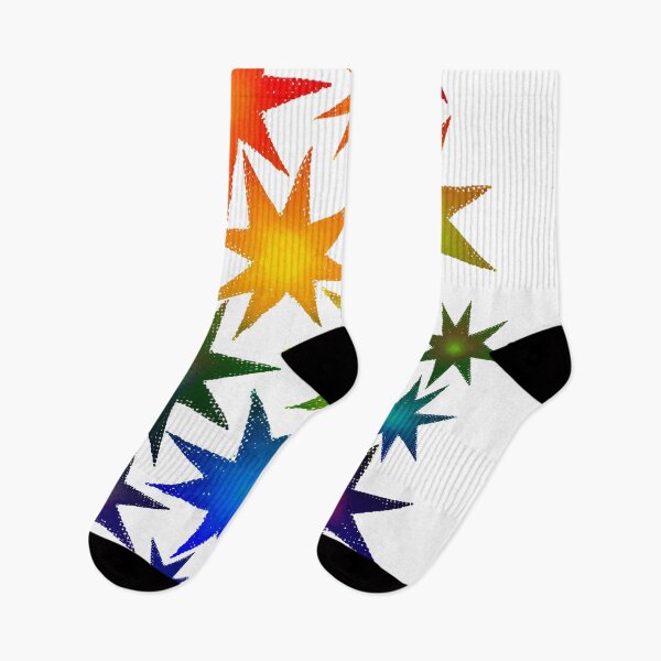 Item preview, Rainbow Pride Stars - Gradient Star Cluster Sticker | LGBTQ Pride Art designed and sold by ghostieking.
