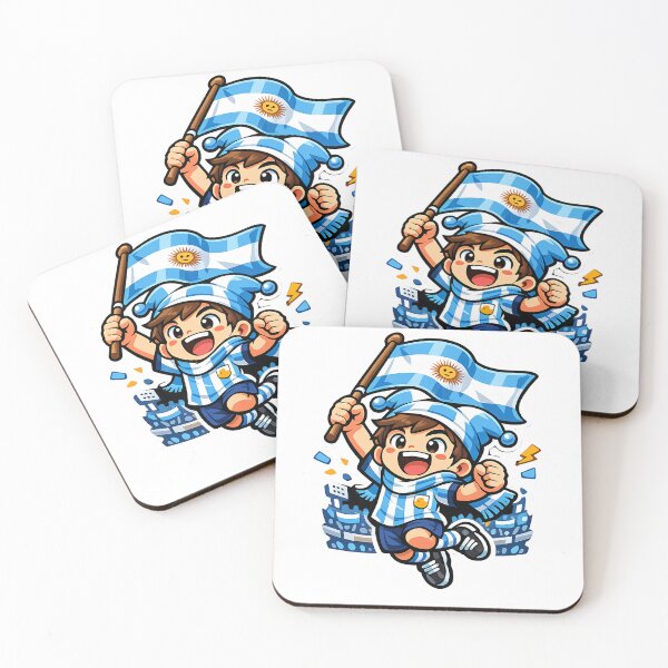Item preview, Sky Blue Champions Inspired Football Crest – South America Style Badge designed and sold by aminesez22.