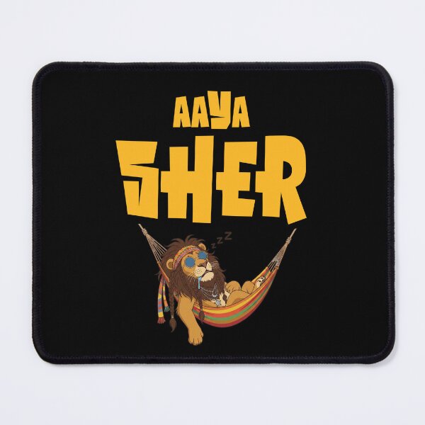 Item preview, Aaya Sher Funny Lazy Lion Meme designed and sold by America Mowa.