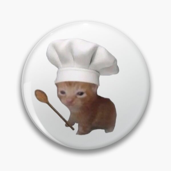 Item preview, Yes Chef Kitty Meme  designed and sold by ThinkHappyLife.