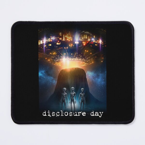 Item preview, Disclosure Day Alien UFO Cinematic Sci-Fi Poster designed and sold by G-A-D-U.