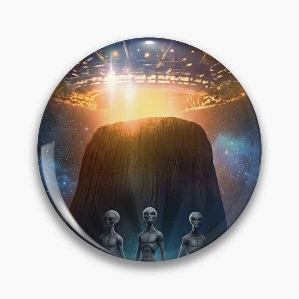 Item preview, Disclosure Day Alien UFO Cinematic Sci-Fi Poster designed and sold by G-A-D-U.