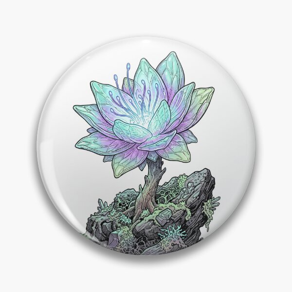 Item preview, Bioluminescent Xenobotany Alien Flower Moebius Sci-Fi Art designed and sold by Sunday Social Club.