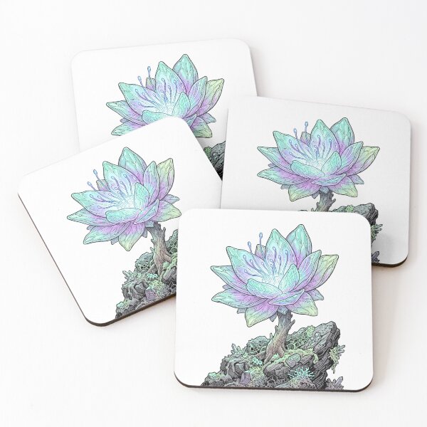 Item preview, Bioluminescent Xenobotany Alien Flower Moebius Sci-Fi Art designed and sold by Sunday Social Club.