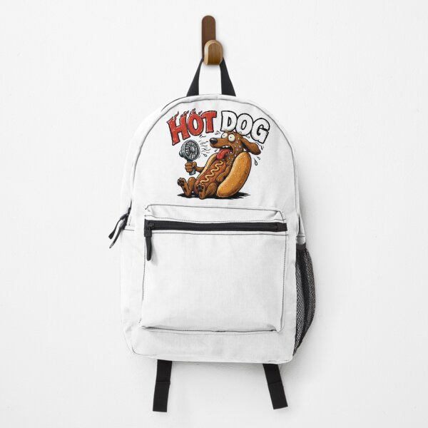 Item preview, Hot Dog Funny Dachshund T-Shirt | Sweaty Wiener Dog Pun Cartoon designed and sold by LatonaDesign.