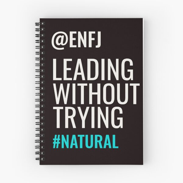 Item preview, ENFJ LEADING WITHOUT TRYING #NATURAL | MBTI COMMENTS SERIES — ENFJ PERSONALITY EDITION designed and sold by WitLounge.