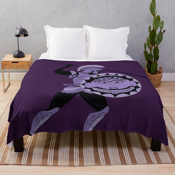 Item preview, Stylized Greek Hoplite Illustration designed and sold by Black Bronze Media.