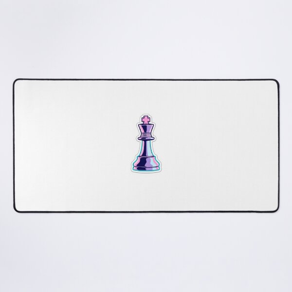 Item preview, Vaporwave Chess King Aesthetic Sticker designed and sold by Gulele7.