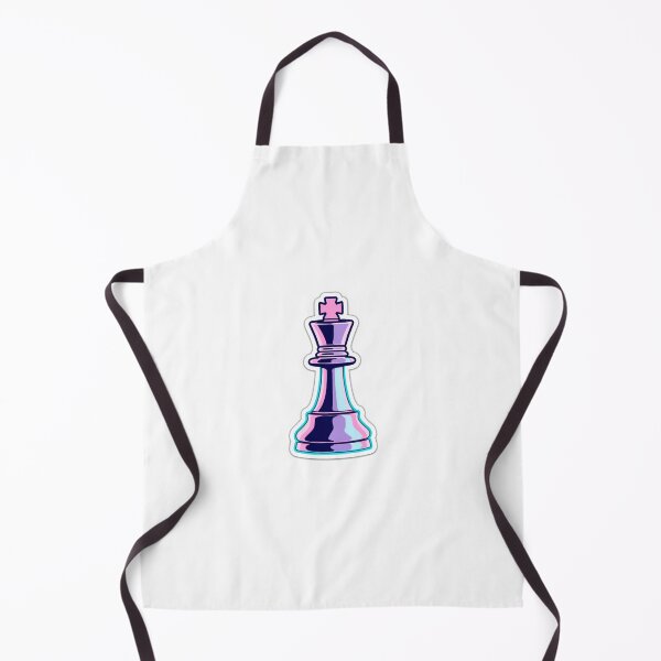 Item preview, Vaporwave Chess King Aesthetic Sticker designed and sold by Gulele7.
