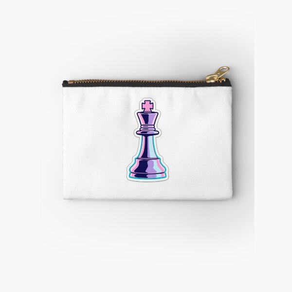 Item preview, Vaporwave Chess King Aesthetic Sticker designed and sold by Gulele7.