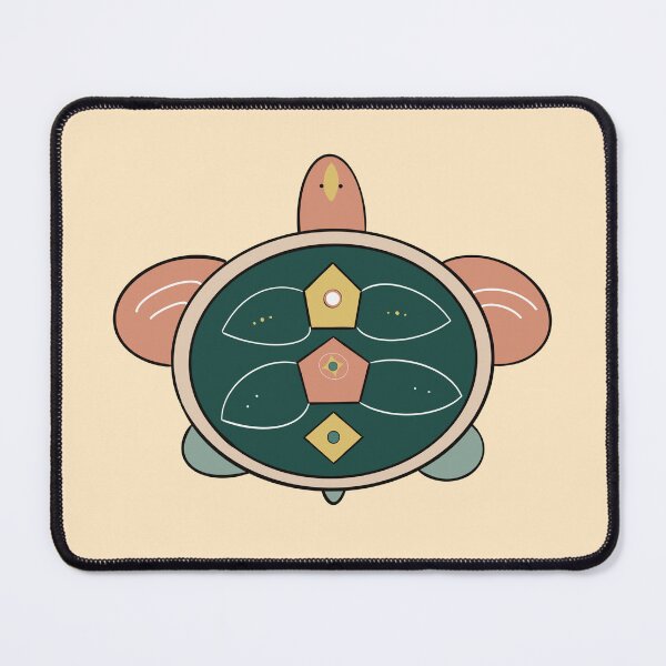 Item preview, Minimalist Geometric Sea Turtle Illustration designed and sold by Senorona.
