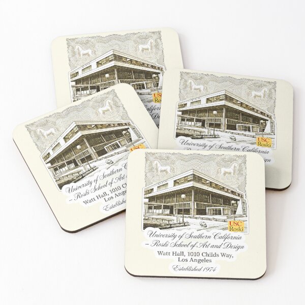 Item preview, USC Watt Hall Roski School Art Vintage Banknote Engraving designed and sold by EvergreenPark - Tee Studio.