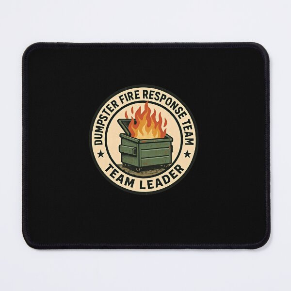 Item preview, Dumpster Fire Response Team Team Leader Workplace Humor Manager Gift designed and sold by RetroMini2026.