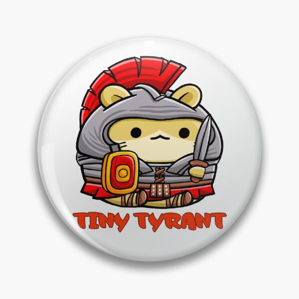 Item preview, Tiny Tyrant Hamster Funny Cute Pet Meme designed and sold by CleanDecor.