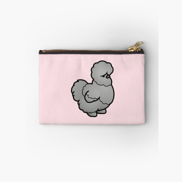 Item preview, Chubby Gray Silkie Chicken designed and sold by birdhism.