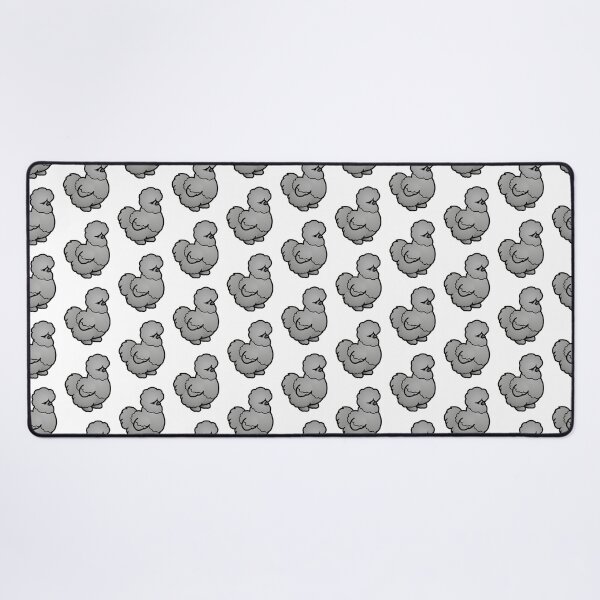 Item preview, Chubby Gray Silkie Chicken designed and sold by birdhism.