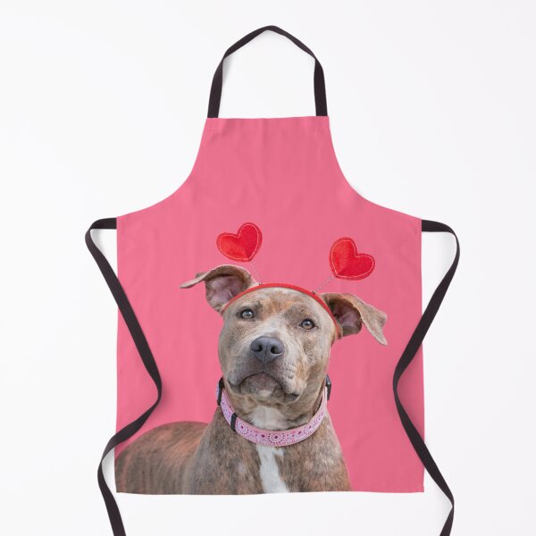 Item preview, Sweet Funny Pit Bull With Hearts designed and sold by AnimaliaStar.