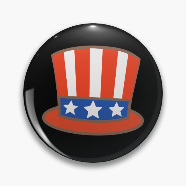 Item preview, Patriotic Uncle Sam Hat Illustration for American Independence Day Art⁠ designed and sold by Teenidesign .