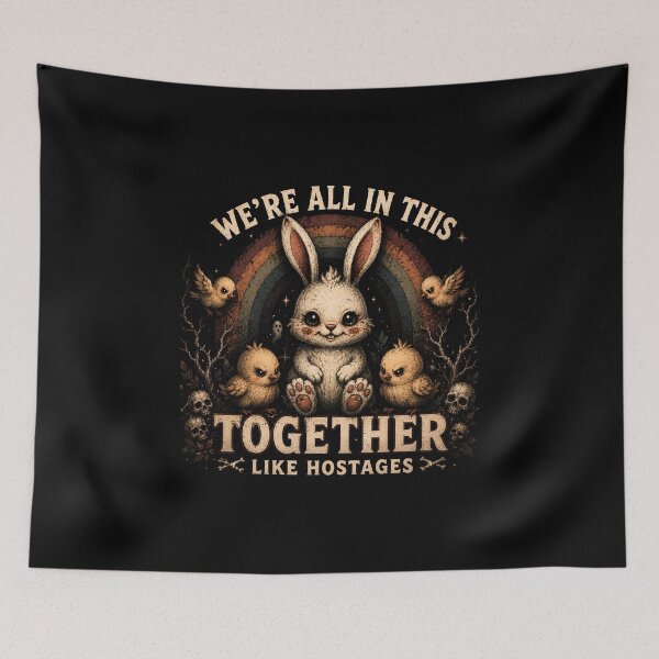 Item preview, We're All in This Together Like Hostages Sarcastic designed and sold by LunaMagicStudio.