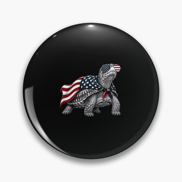 Item preview, American Flag Cape Turtle Patriotic US Soldier Memorial Day Animal designed and sold by Methahshop.