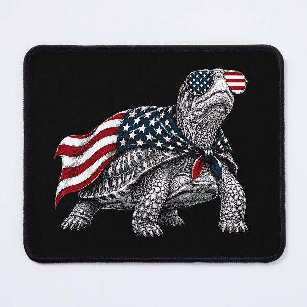 Item preview, American Flag Cape Turtle Patriotic US Soldier Memorial Day Animal designed and sold by Methahshop.