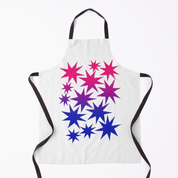 Item preview, Bisexual Pride Stars - Gradient Star Cluster Sticker | LGBTQ Pride Art designed and sold by ghostieking.