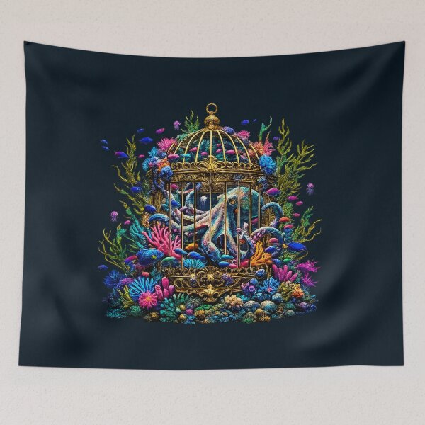 Item preview, The Sunken Aviary designed and sold by krish-prints.