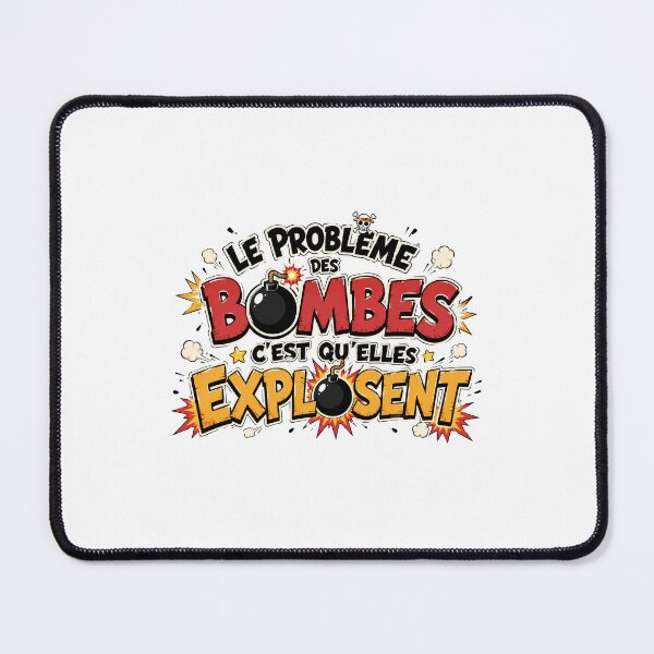 Item preview, The problem with bombs is that they explode. designed and sold by Jenn Brody.