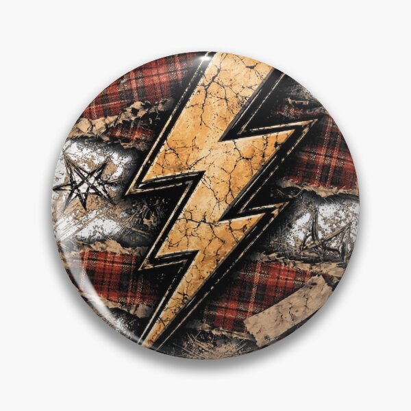 Artikelvorschau, Grunge Lightning Bolt – Rock Electric Bolt Punk Metal Ästhetik Design entworfen und verkauft von Happy'CLICK'.