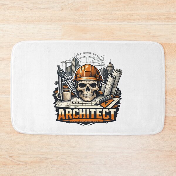 Item preview, Architect - Skull Blueprint designed and sold by SidTastic .