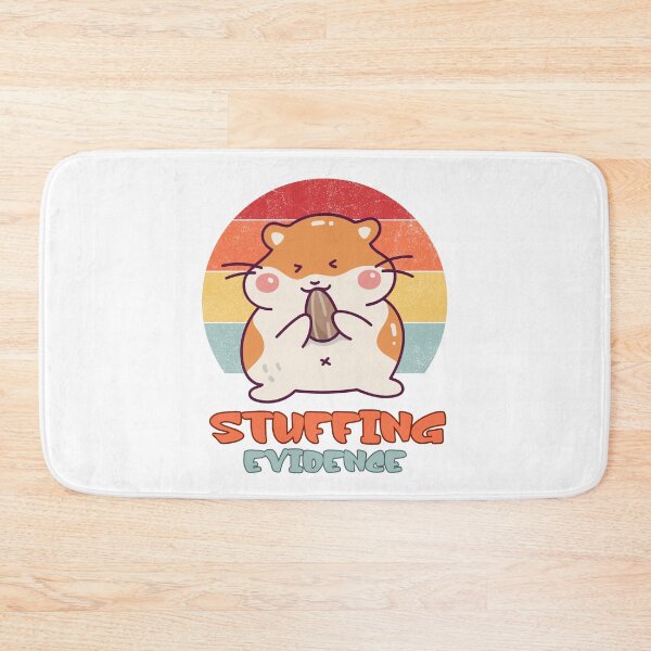 Item preview, Stuffing Evidence Funny Hamster Meme Design designed and sold by CleanDecor.