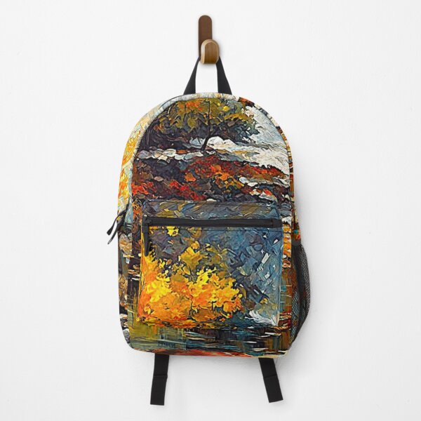 Item preview, Autumn River Through a Colorful Forest designed and sold by Amber-Lee-Art.