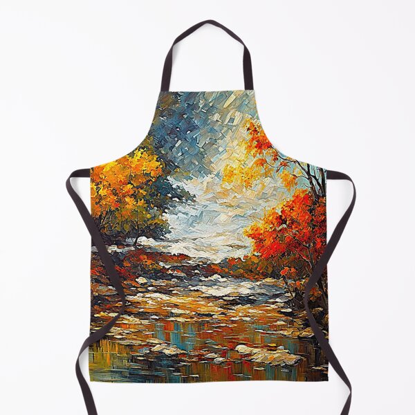 Item preview, Autumn River Through a Colorful Forest designed and sold by Amber-Lee-Art.