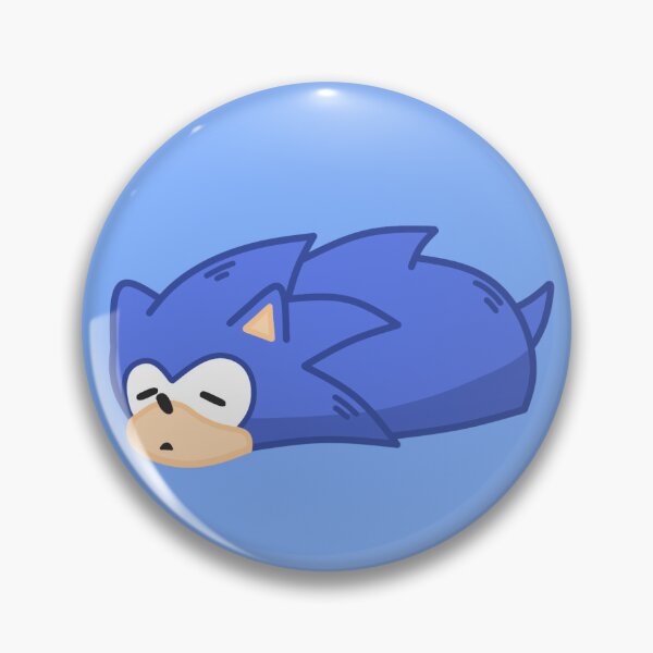 Item preview, Sleepy Sonic Hedgehog designed and sold by doodlebie.
