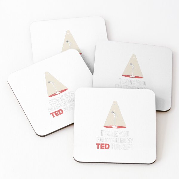 Item preview, Thank You For Attending My TED Prompt designed and sold by Bianca Oltean.