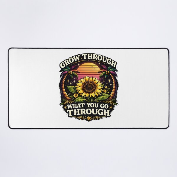 Item preview, Grow Through What You Go Through Vintage Sunflower designed and sold by Mr Lee.