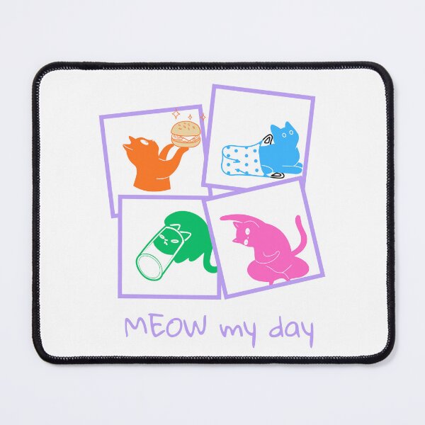 Item preview, Meow My Day with Cool Funny Cat designed and sold by OutOfTheBubble.