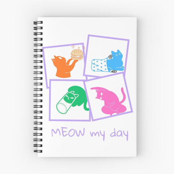Item preview, Meow My Day with Cool Funny Cat designed and sold by OutOfTheBubble.
